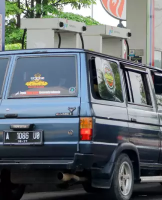 plat mobil a daerah mana
