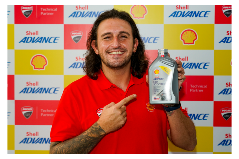 oli motor matik shell