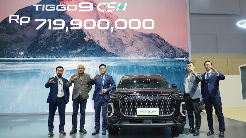 Chery TIGGO 9 CSH Meluncur di GIIAS 2025