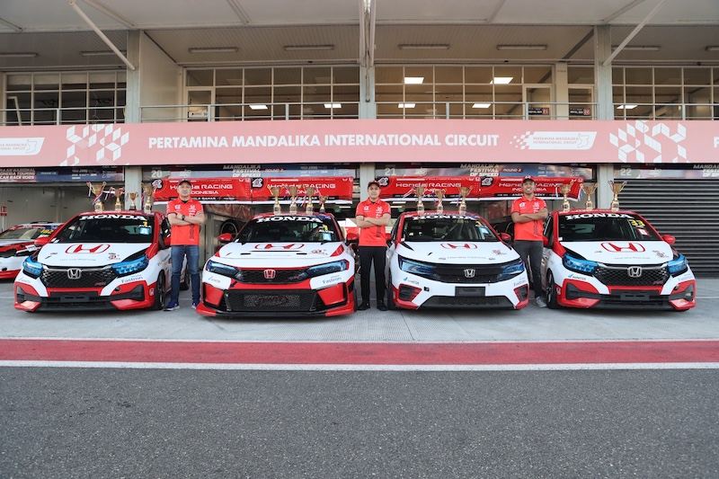 Honda Racing Indonesia Menang Perdana di Mandalika – Kejurnas ITCR 2025