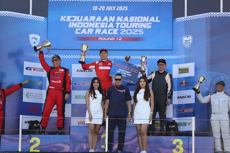 Honda Racing Indonesia Menang Perdana di Mandalika – Kejurnas ITCR 2025