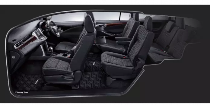 Interior mobil Innova Reborn