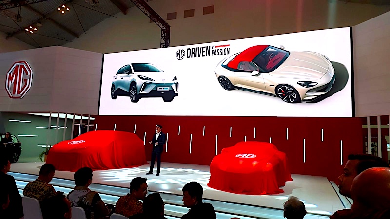 MG4 EV MAX Meluncur di GIIAS 2025