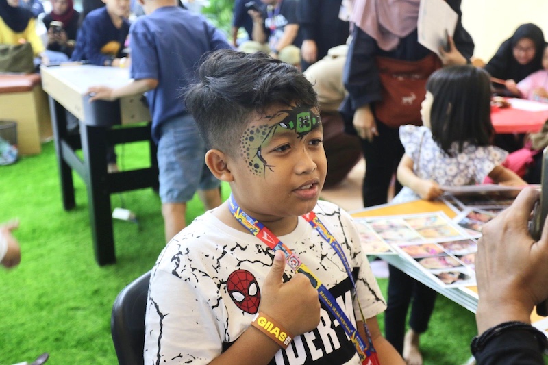 Suzuki Kids Activity di Booth Suzuki GIIAS 2025