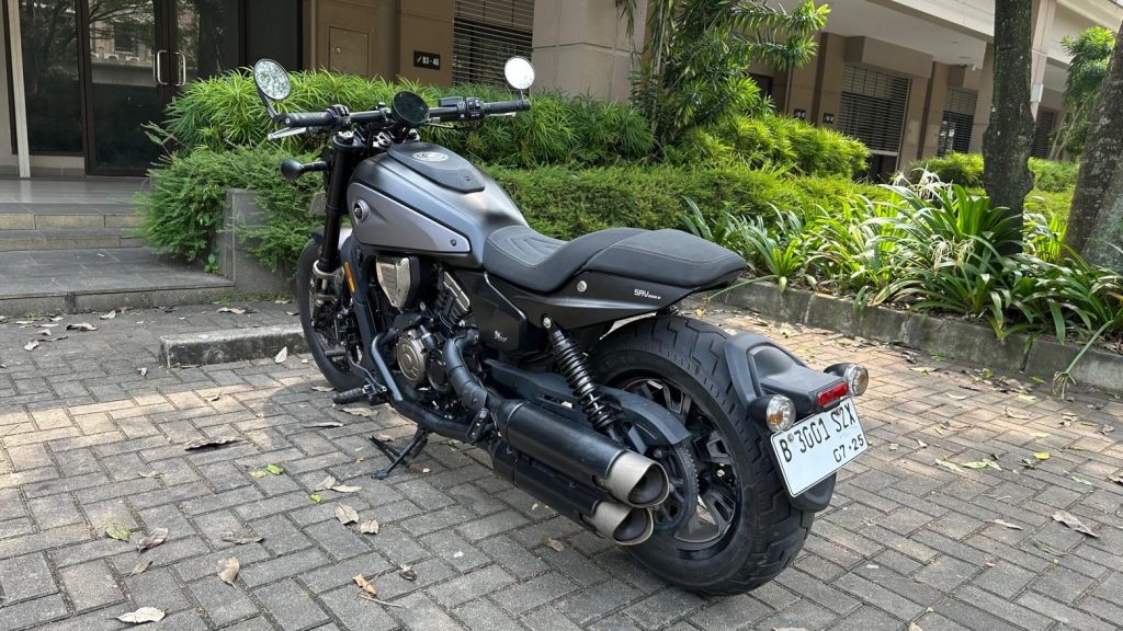 QJMotor SRV600V Belakang