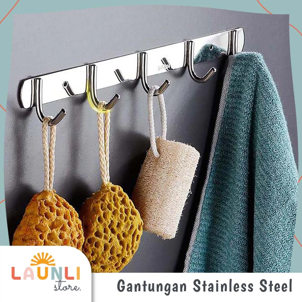 gantungan baju stainless
