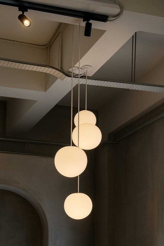 lampu gantung minimalis globe