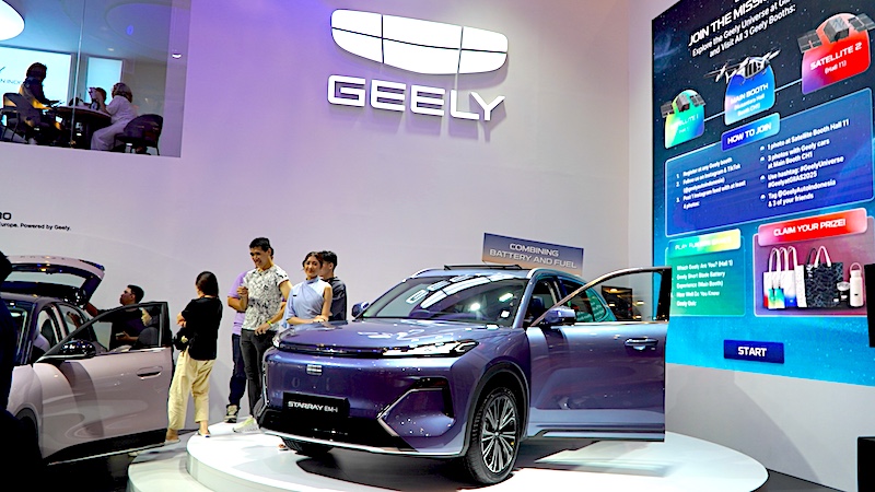 Debut Geely Starray EM-i