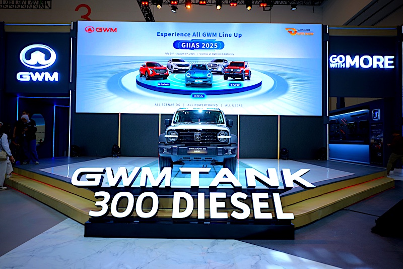 Survei GWM di GIIAS 2025: Tank 300 Diesel Jadi Primadonea