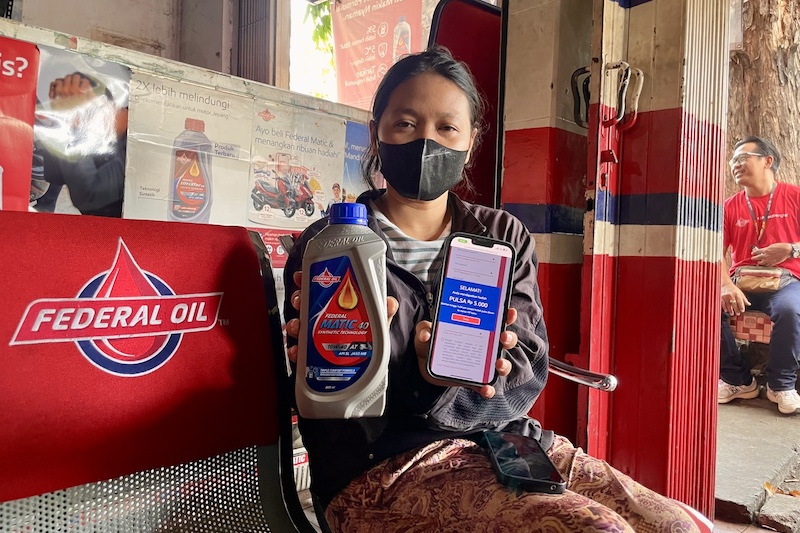 Program Federal Oil Berhadiah Pulsa