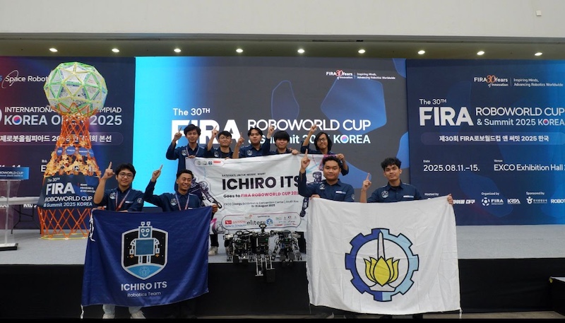 Daihatsu Apresiasi Sukses Tim Robotik ITS di Kancah Dunia