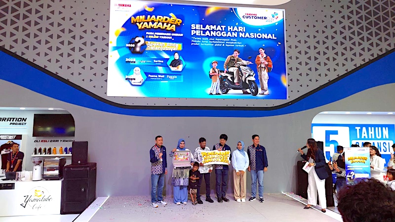 Sartinah Pemenang Program Miliarder Yamaha 2025