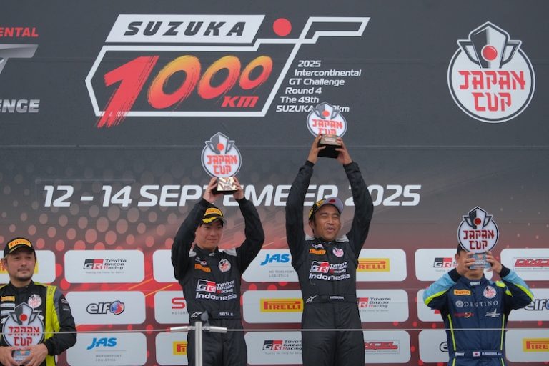 TGRI Ukir Sejarah di Jepang! Jadi Juara Asia Pertama untuk Tim dan Pembalap Indonesia TGRI Ukir Sejarah di Jepang! Jadi Juara Asia Pertama untuk Tim dan Pembalap Indonesia