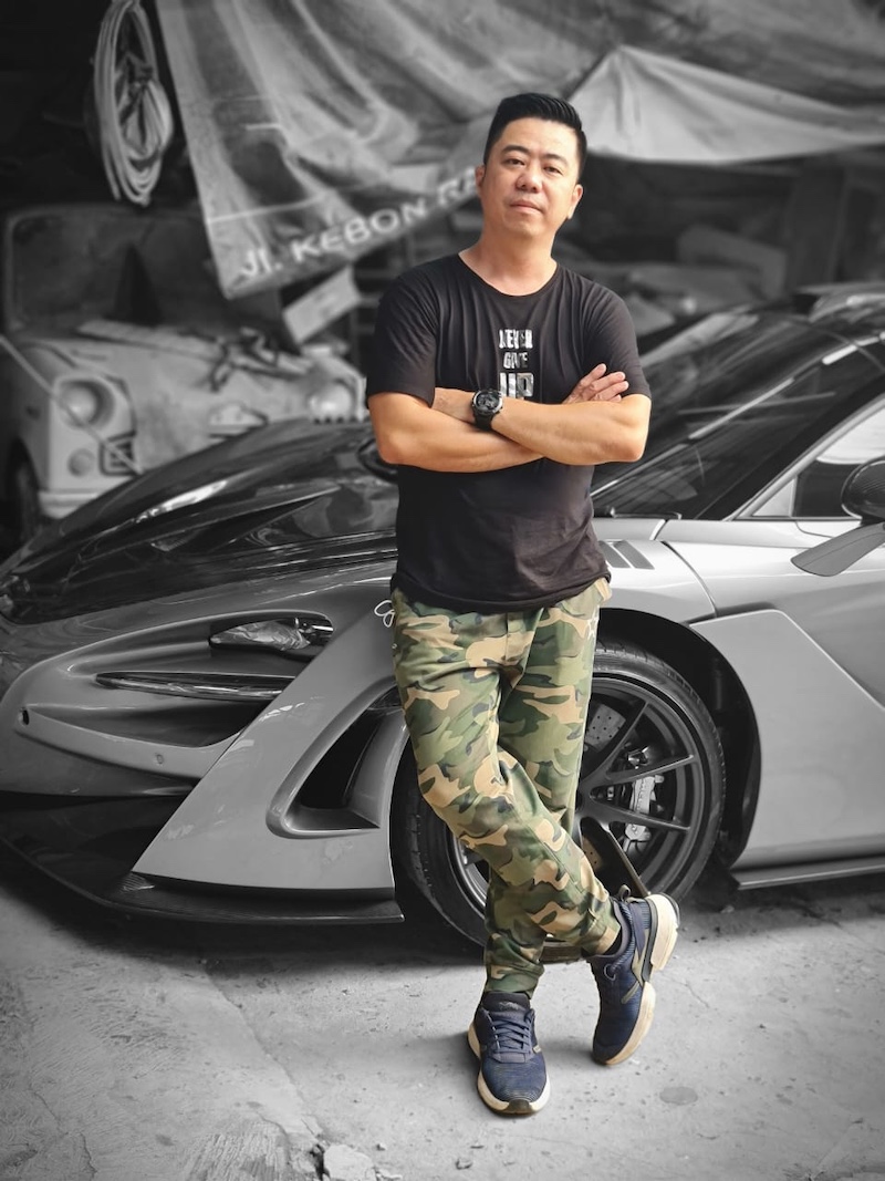Tips Pengecatan Kendaraan ala Tomi Airbrush