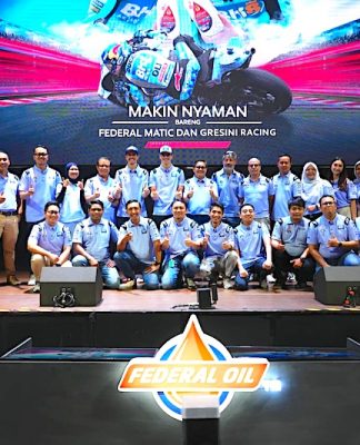 Pembalap Gresini Racing Hadir di Jakarta, Kenalkan Keunggulan Federal Oil Varian Federal Matic