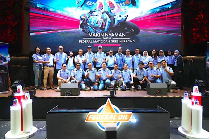 Pembalap Gresini Racing Hadir di Jakarta, Kenalkan Keunggulan Federal Oil Varian Federal Matic