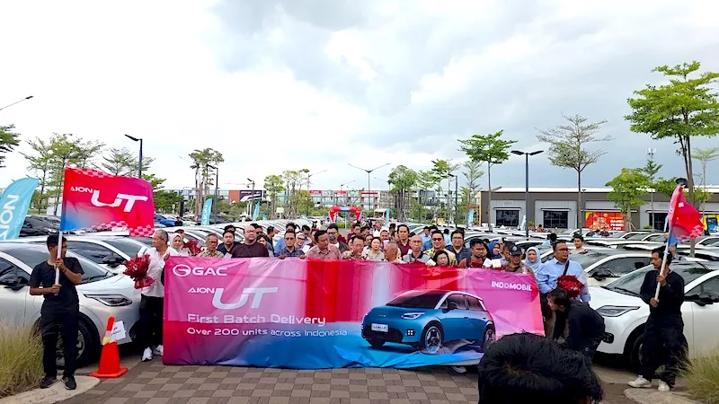 GAC Indonesia Mulai Kirim AION UT