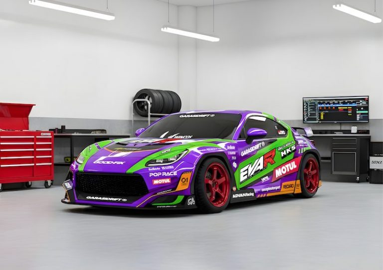 Kolaborasi Garasi Drift dan Evangelion Hadirkan BRZIKO “Eva RT Unit-01” di IMX 2025