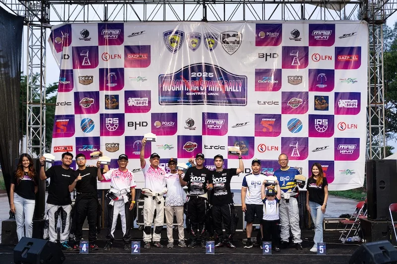 TGRI Juara Nasional Sprint Rally 2025