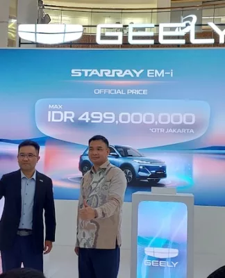 Geely Umumkan Harga Starray EM-i, Nggak Sampai Rp500 Juta! Geely Umumkan Harga Starray EM-i