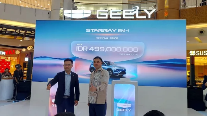 Geely Umumkan Harga Starray EM-i