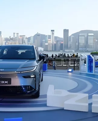 Toyota bZ3X Meluncur di Hong Kong