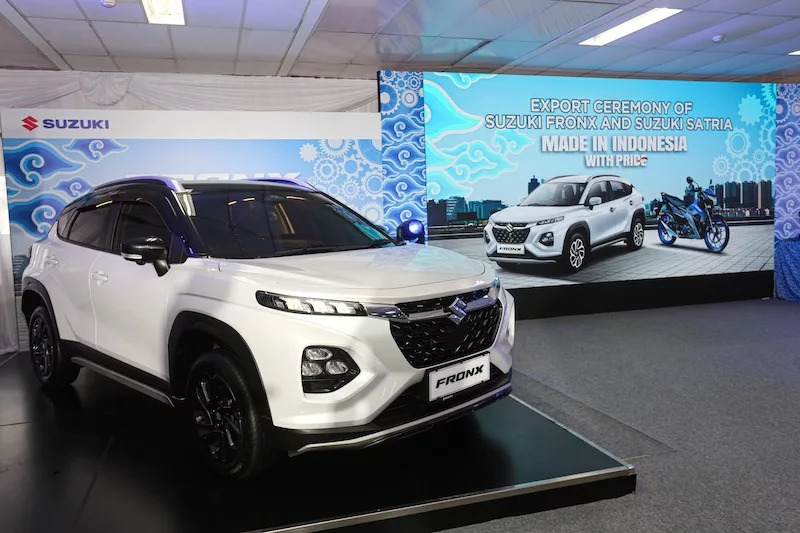 Ekspor Suzuki Fronx dan Satria Pro ke ASEAN