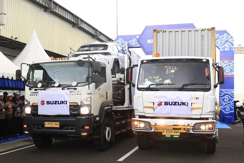 Ekspor Suzuki Fronx dan Satria Pro ke ASEAN