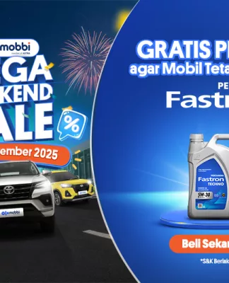 OLXmobbi Mega Weekend Sale, Berkesempatan Lucky Draw Oli Fastron! OLXmobbi Mega Weekend Sale Fastron