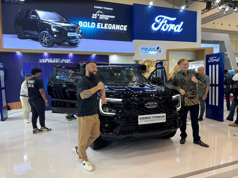 Ford Everest Titanium 25th Anniversary Edition Hadir di GJAW 2025
