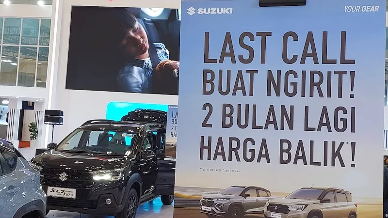 Promo Suzuki di GJAW 2025