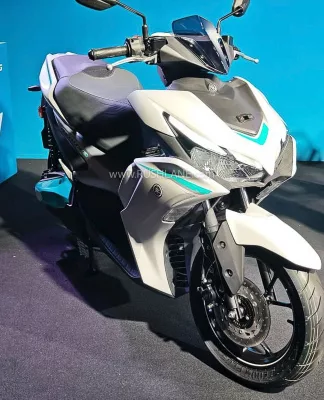 Yamaha Aerox Listrik Hadir dengan Jelajah 106 Km