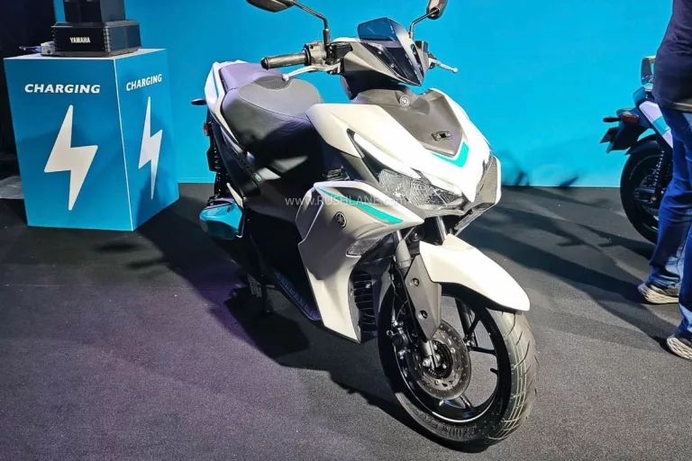 Yamaha Aerox Listrik Hadir dengan Jelajah 106 Km