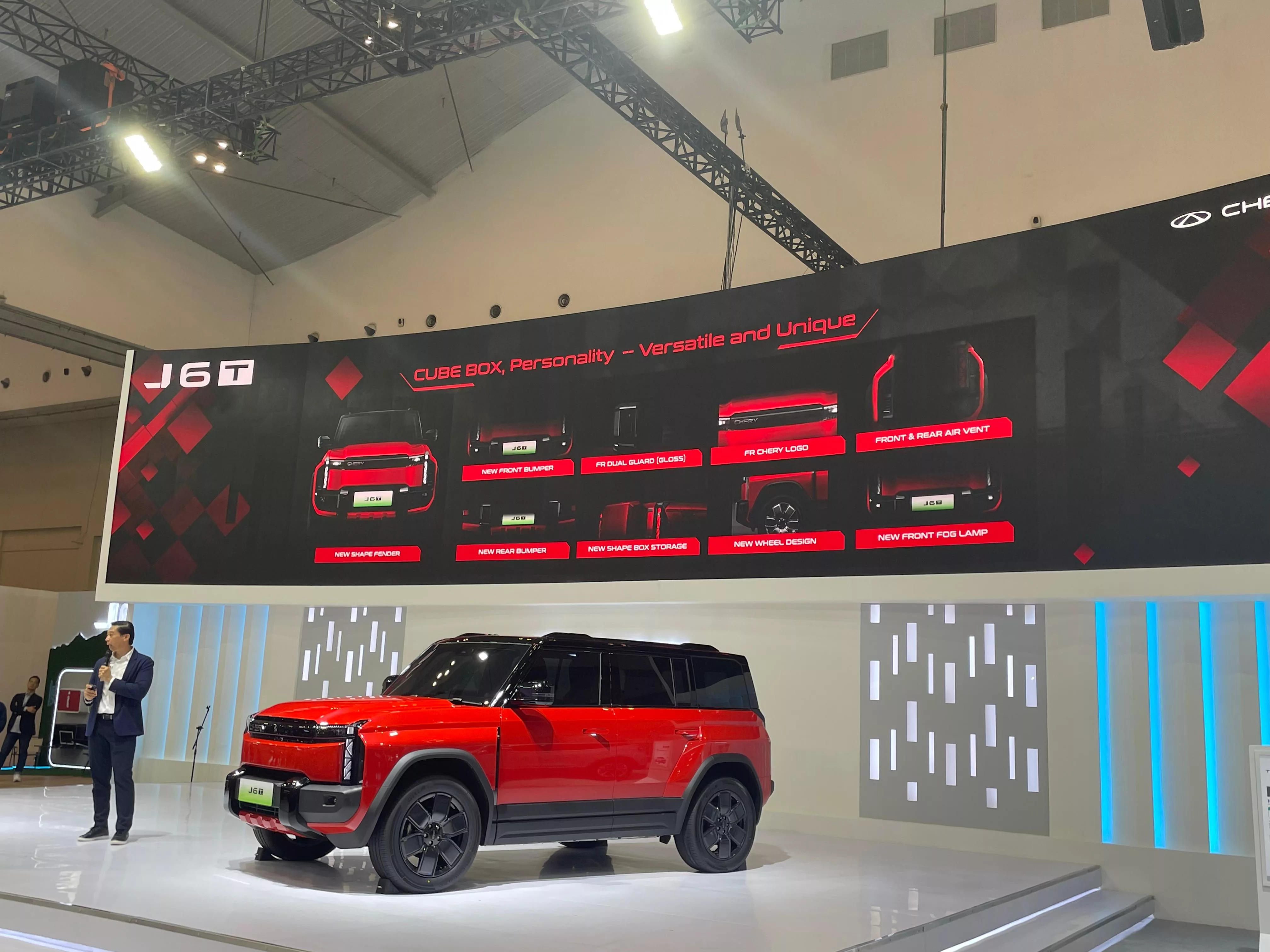 cube box chery j6t