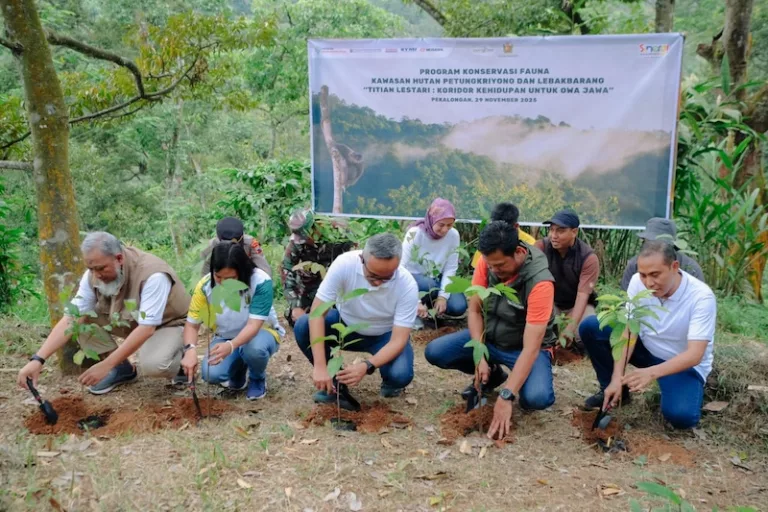 “Titian Lestari” Yayasan AHM dan Warga Pekalongan Bersatu Jaga Owa Jawa