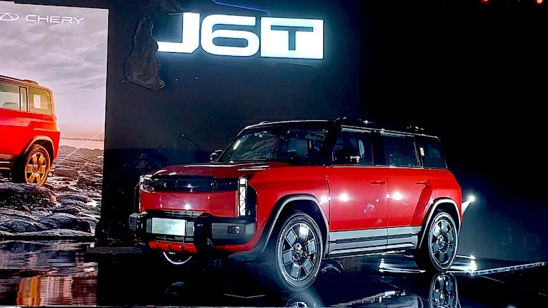 Chery J6T Meluncur