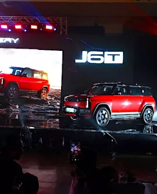 Chery J6T Hadir Lebih ‘Jangkung’, Lebih Berani Diajak Main Lumpur Chery J6T Meluncur