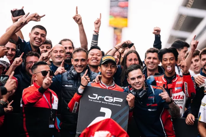 Kiandra Ramadhipa Juara ETC 2025 Sirkuit Catalunya