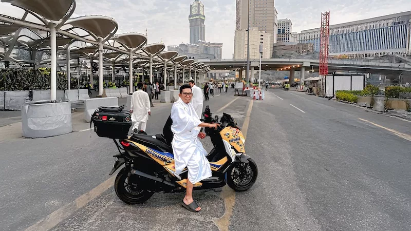 Biker XMAX Umrah