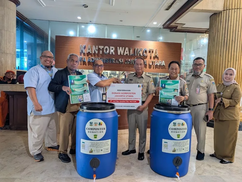 Daihatsu Gelar Pengelolaan Sampah Organik