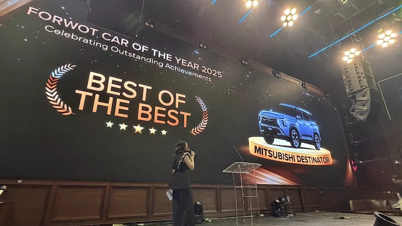 Mitsubishi Destinator Raih Gelar FORWOT Car of the Year 2025