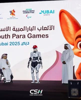 Lini TIGGO dan Robot AiMOGA dari Chery, Warnai AYPG 2025 Robot AiMOGA Chery