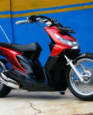 7 Gaya Modifikasi BeAT Karbu Paling Kekinian untuk Anak Muda