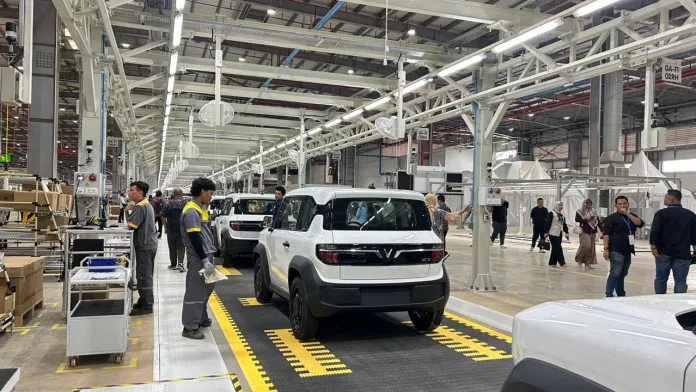 VinFast Resmikan Pabrik EV di Subang, Siapkan Investasi Hingga Rp16 Triliun Peresmian pabrik vinfast di subang
