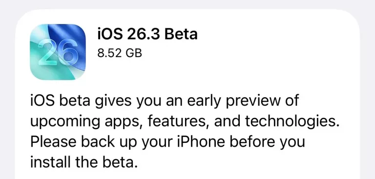 Apple Bawa Fitur Baru Lewat iOS 26.3 Beta: Transfer Data iPhone ke Android & Notifikasi yang Lebih Fleksibel