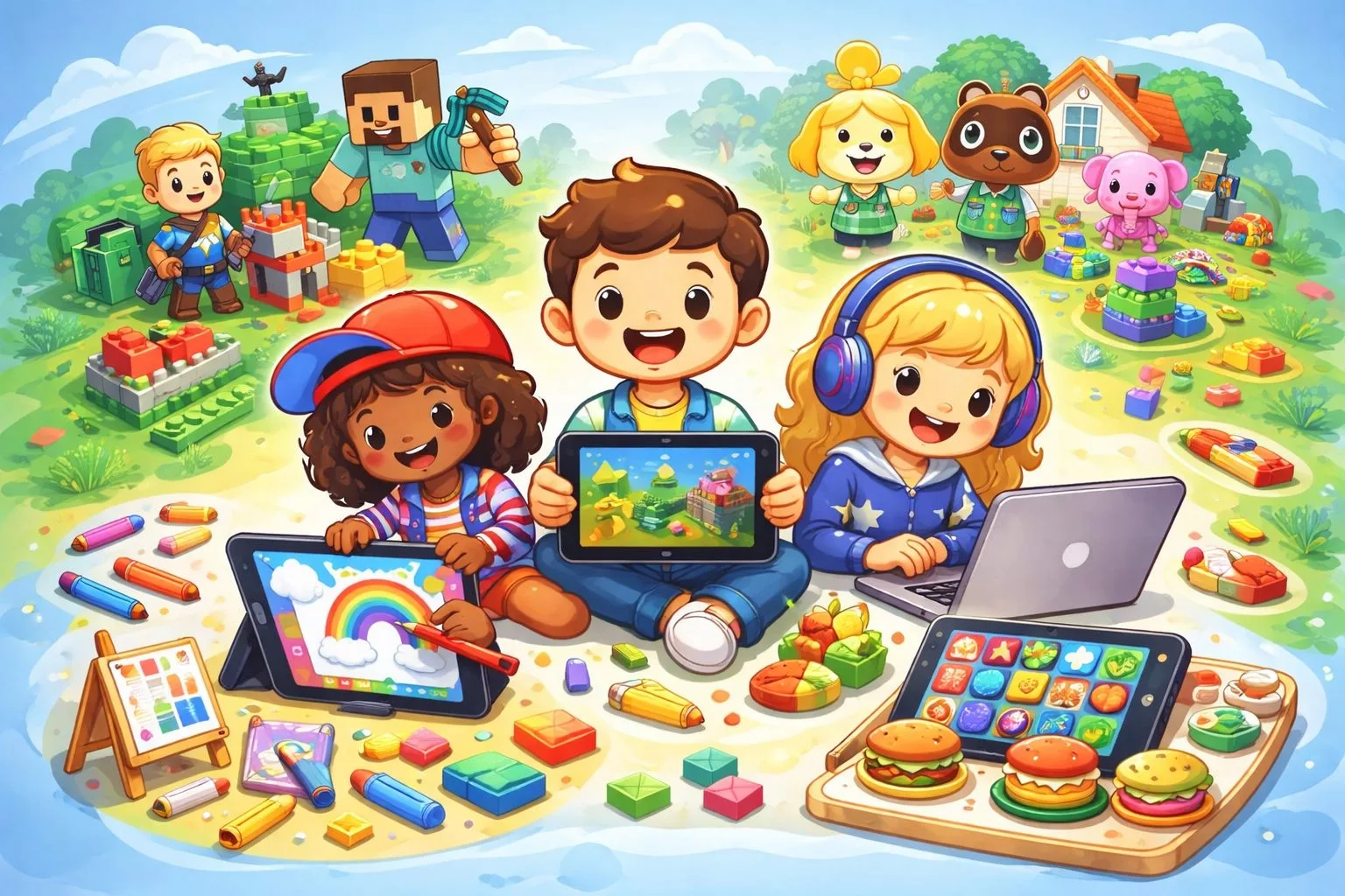 tik4d Seru dan Edukatif! 8 Game Anak Populer yang Melatih Kreativitas