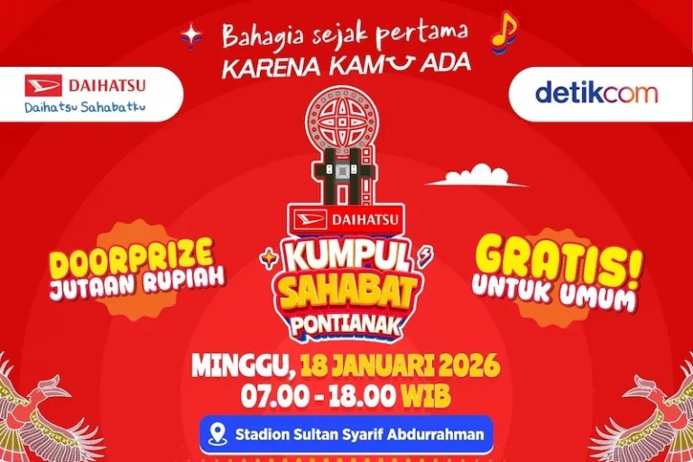 Long Weekend di Pontianak, Ajak Keluarga Seru-seruan di Daihatsu Kumpul Sahabat Akhir Pekan Ini!