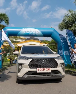 New Veloz Hybrid Tuntaskan Ekspedisi Lintas Nusa