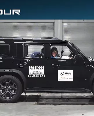 JETOUR T2 Raih 5 Bintang ASEAN NCAP