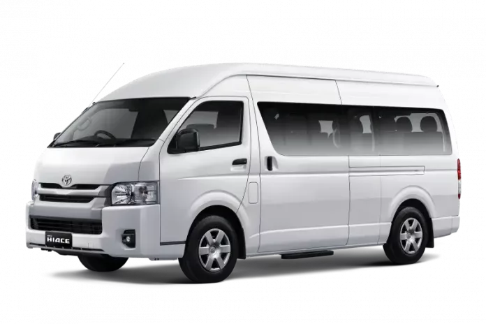 kapasitas mobil Hiace